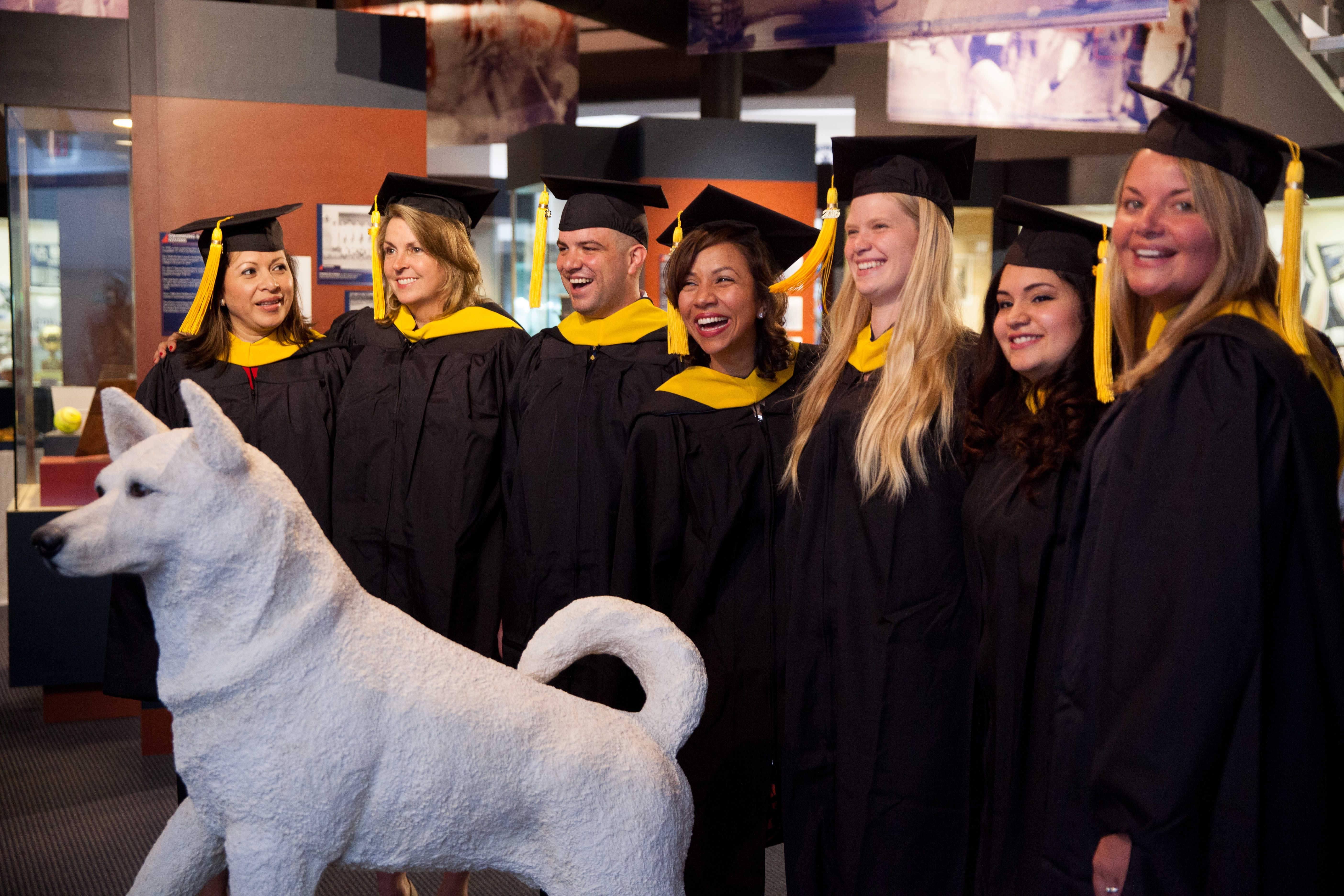 2016 MS Human Resource Management Graduates Celebrating